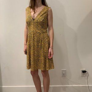 H&M Yellow Dress Size L